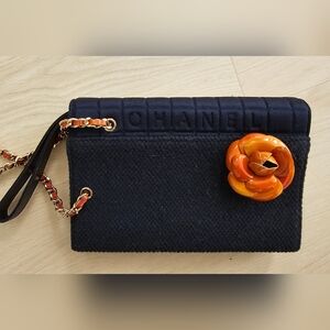 Chanel Black and Orange Women's Bag
